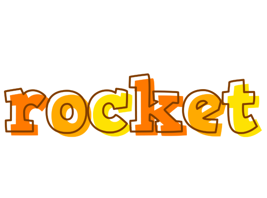 Rocket desert logo