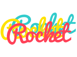 Rocket disco logo