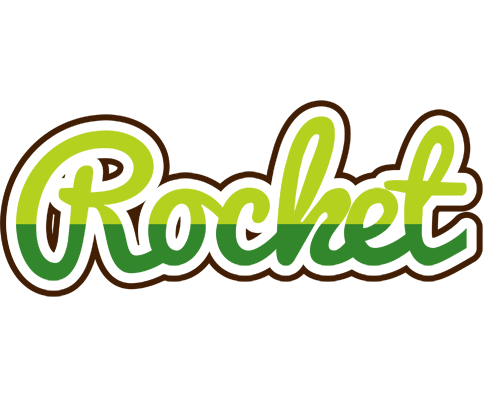 Rocket golfing logo