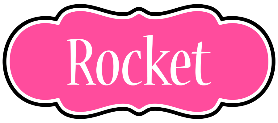 Rocket invitation logo