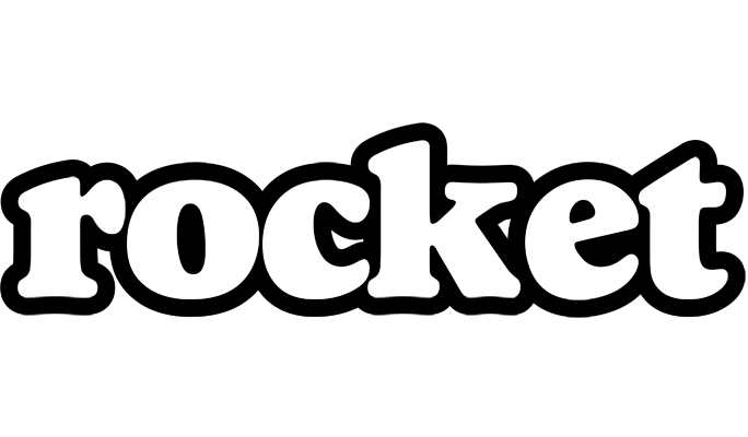 Rocket panda logo