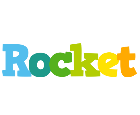 Rocket rainbows logo
