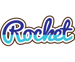 Rocket raining logo