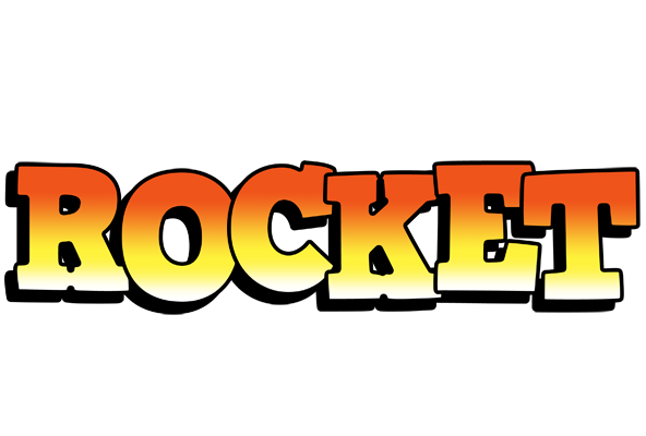 Rocket sunset logo