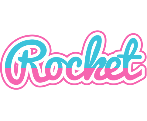 Rocket woman logo