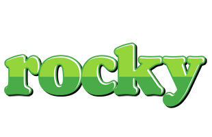 Rocky apple logo