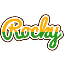 Rocky banana logo