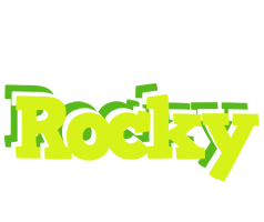 Rocky citrus logo