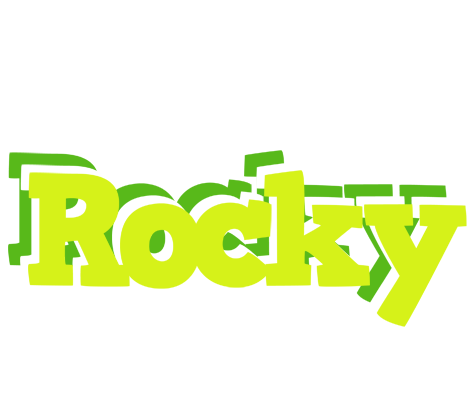 Rocky citrus logo
