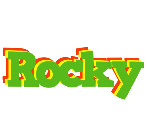 Rocky crocodile logo