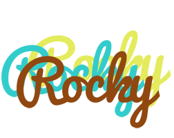 Rocky cupcake logo