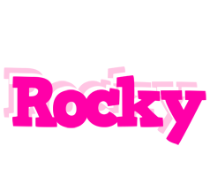 Rocky dancing logo