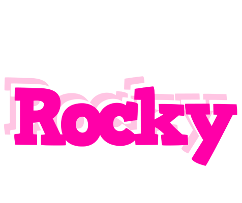 Rocky dancing logo