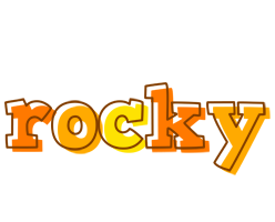 Rocky desert logo