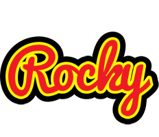 Rocky fireman logo