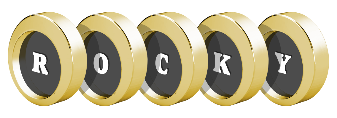 Rocky gold logo