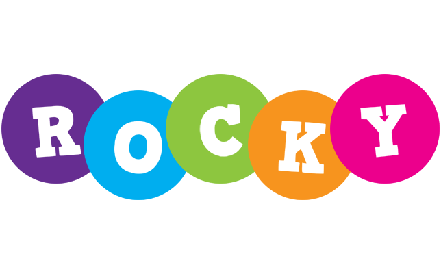 Rocky happy logo