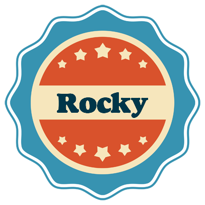 Rocky labels logo