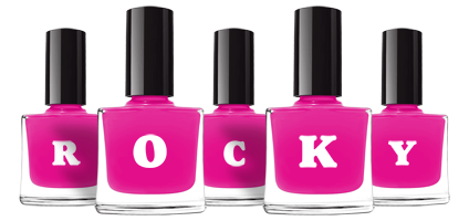 Rocky nails logo