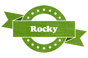 Rocky natural logo