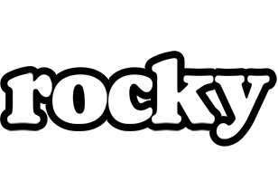 Rocky panda logo