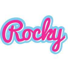 Rocky popstar logo