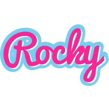 Rocky popstar logo