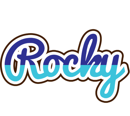 Rocky raining logo