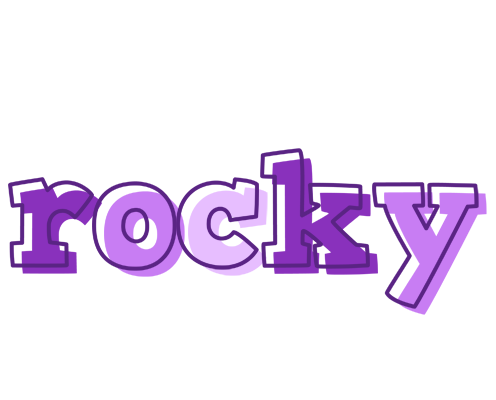 Rocky sensual logo