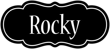 Rocky welcome logo