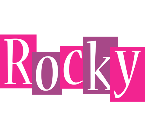 Rocky whine logo
