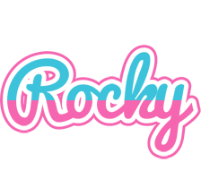 Rocky woman logo