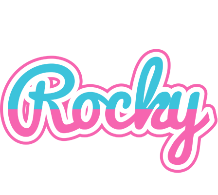 Rocky woman logo