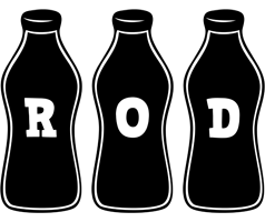 Rod bottle logo