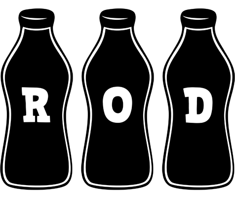 Rod bottle logo