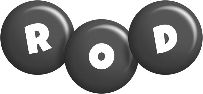 Rod candy-black logo