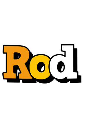 Rod cartoon logo