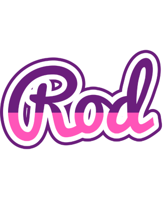 Rod cheerful logo