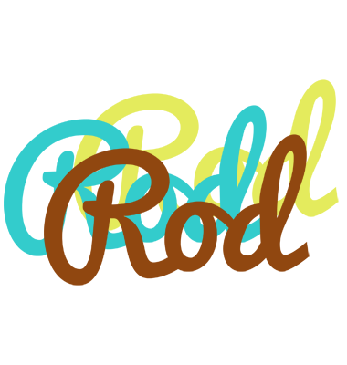 Rod cupcake logo