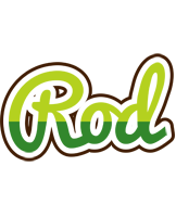 Rod golfing logo