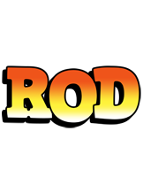 Rod sunset logo