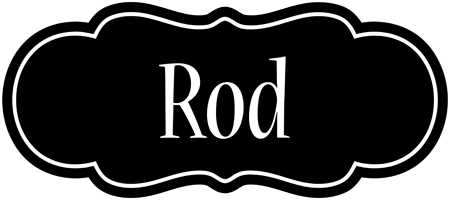 Rod welcome logo