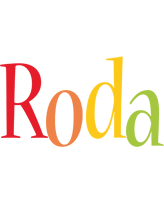 Roda birthday logo