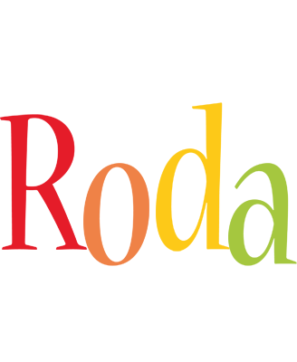 Roda birthday logo