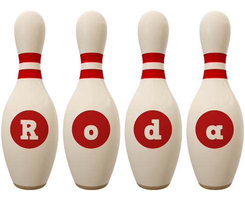 Roda bowling-pin logo
