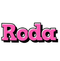 Roda girlish logo