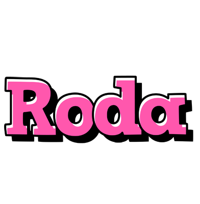 Roda girlish logo