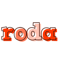 Roda paint logo