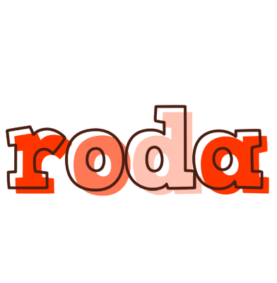 Roda paint logo