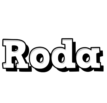 Roda snowing logo